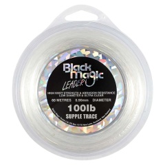 Nylon de pesca Shock leader Black Magic Supple Trace - 50LB