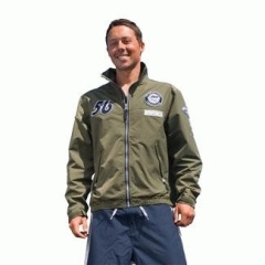 Chaqueta cortavientos Omer Windbreaker - Verde