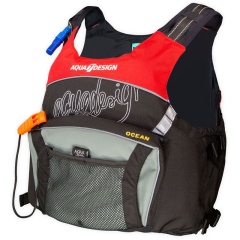 Gilet kayak avec camel bag et sifflet