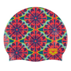 Gorro natación Arena Pelo largo Silicona - Asfalto pink