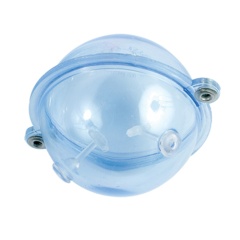 Buldos esféricos transparentes