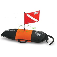 Boya torpedo pesca submarina Sporasub Blue Water