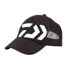Casquette Daiwa Trucker Noir logo blanc