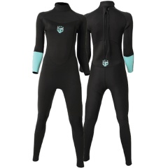 Traje de neopreno mujer Wave Power 4/3 mm Black / Seafoam - L
