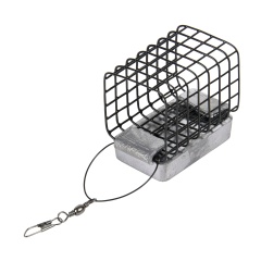 Cebador feeder acero inoxidable Rameau Rectangular 20 gr