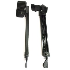 Calapiés regulables RTM para timón en Nylon