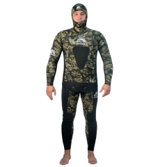 Traje pesca submarina Dessault Camo Stone - 7mm