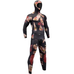 Traje pesca submarina C4 Carbon Rock - 5 mm