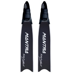 Palmes chasse sous marine carbone Cetma Mantra Blanc