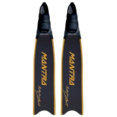 Palmes chasse sous marine carbone Cetma Mantra Or