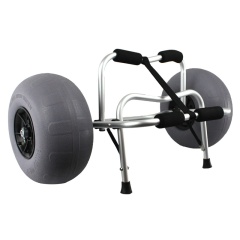 Chariot kayak roue gonflable