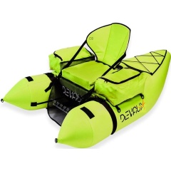 Pato de pesca Devaux Kayak Tube Cap-V 2000 - Chartreuse