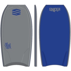 Tabla Bodyboard Sniper Improve Series Cluster PE | Gris/Azul