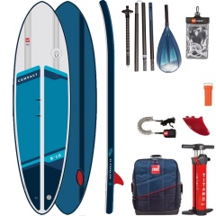 SUP Paddle Gonflable Red Paddle Surf Compact 8.10 Hybrid Tough