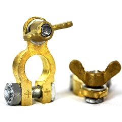 Par de bornes Cape Horn bronce