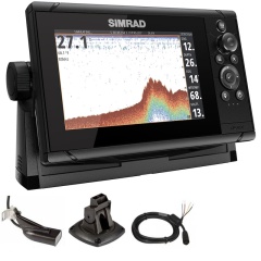 Sonda GPS Simrad Cruise 7 + transductor de popa 83/200 KHz