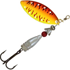 Cucharilla de pesca Tandem Suissex Fire Tiger - n.º 3 - 10 g