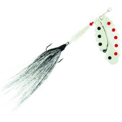 Cuchara giratoria Suissex XL Bucktail Silver - n°5