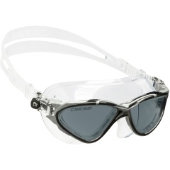 Máscara de natación Cressi Gafas Planet - Negro/Plata Humo