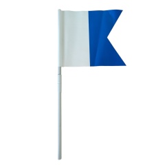 Bandera para Boya apnea 2Bfree Bandera barco Alpha Azul