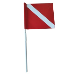 Bandera para Boya apnea 2Bfree Bandera barco Alfa Roja - segunda mano grado b