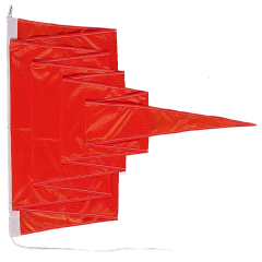 Gallardete naranja 4Water - Longitud 2m