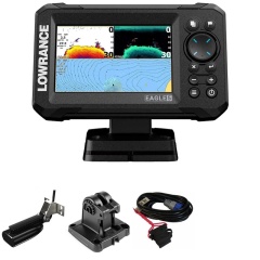 Sondeur GPS Lowrance Eagle 5 CHIRP Splitshot + Sonde 455/800 KHz