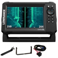 Lowrance Eagle 7 CHIRP Sonda Gps triple + Transductor 83/200/455/800 KHz