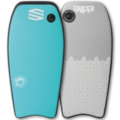 Bodyboard gonflable Sniper Puffer 41.5 Teal/White