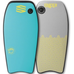 Bodyboard gonflable Sniper Puffer 45 Teal/Yellow