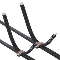 Barre de toit ovale Eckla en inox