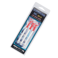 3 Señuelos suaves Eddystone Anguila 2012 140 mm