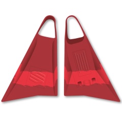 Aletas bodyboard Sniper Menace Red duo