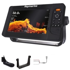 Sonda GPS Raymarine Element 9 + Transductor HV-100 200/350 kHz