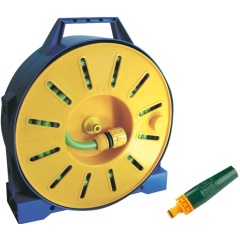 Tubo de PVC Osculati reforzado en el tambor enrollador 15 m