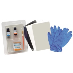 Kit de reparación para Lancha Neumática En Pvc - Gris Ártico - RAL 9001