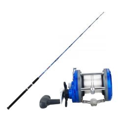 Combo pesca al curricán Sunset Troller XRS2 + Sunsail 502 GTX