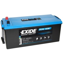 Batterie Exide Dual AGM 180AH -EP1500