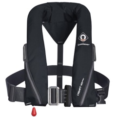 hinchable Crewsaver Crewfit Sport 165N chaleco automático negro + arnés