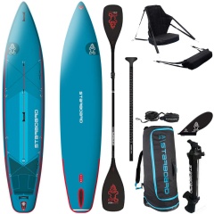 Sup Paddle Gonflable Starboard Deluxe Touring Lite 12.6 Kayak Set