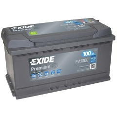 Batería ExidePremium 100 Ah - EA 1000