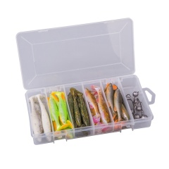 Kit Savage Gear Fat Minnow T Tail 36 piezas