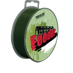 Nylon de pesca Powerline Feeder Cebra Green que fluye 150 m 25/100 - 5,7 kg