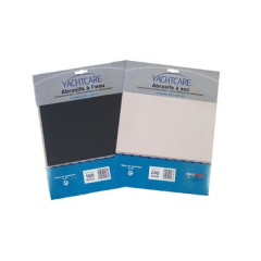 Láminas abrasivas Yachtcarede agua disponibles en varios granos