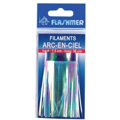 Filamentos arco iris 32 cm X 8 cm