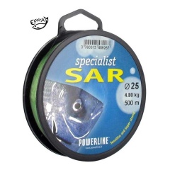 Nylon de pesca Powerline Specialist Sar 420 m - 32/100 6,9 kg