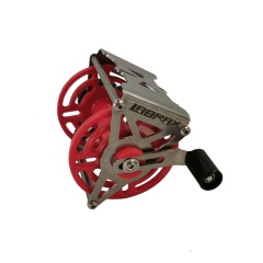 Carrete pesca submarina Vertical Labrax - 30 metros - Rojo