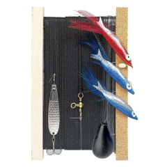 Línea de pesca de sardinas a barras