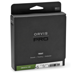 Línea seda mosca Flotante Orvis Pro Trout Smooth 27m