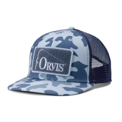 Gorra Orvis 1971 Camo Trucker Hat Camo Blue